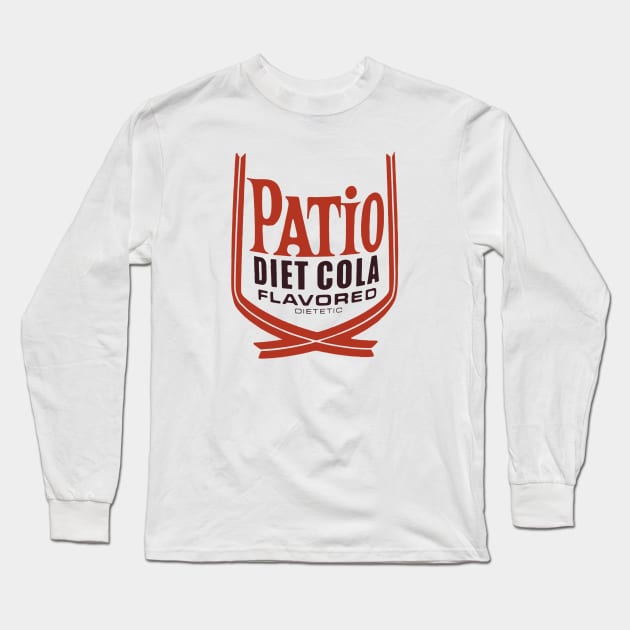 Patio Cola Retro diet soda Long Sleeve T-Shirt by karutees